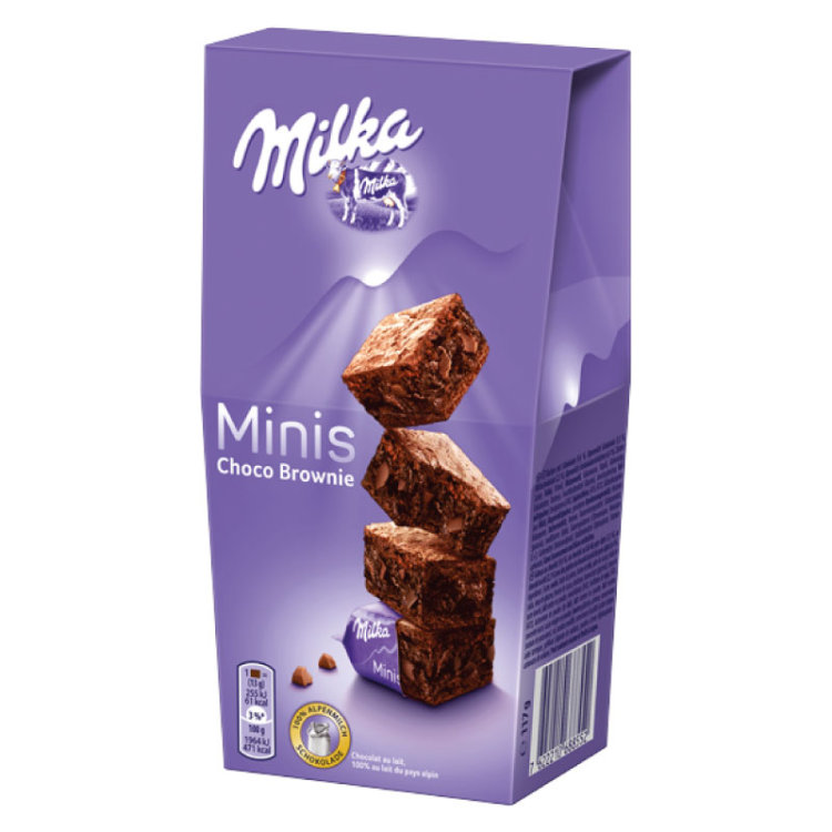 Milka Minis Choco Brownie (117g)
