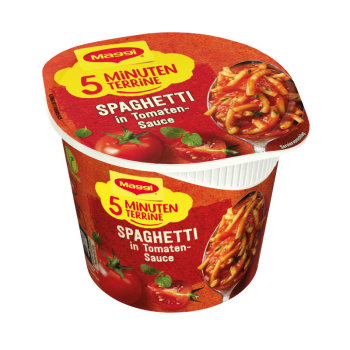 Maggi 5 Minuten Terrine Spaghetti in Tomatensauce (60g)