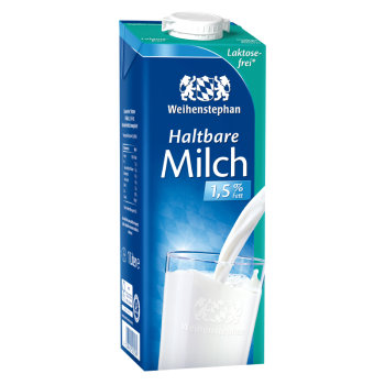 Weihenstephan Haltbare Milch Laktosefrei 1,5% (1l)
