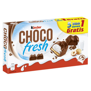 Kinder Choco Fresh 4+1 Gratis (102,5g)