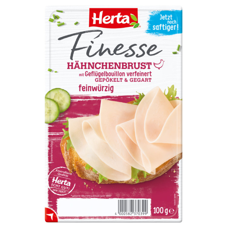 Herta Finesse H&auml;hnchenbrust feinw&uuml;rzig (100g)