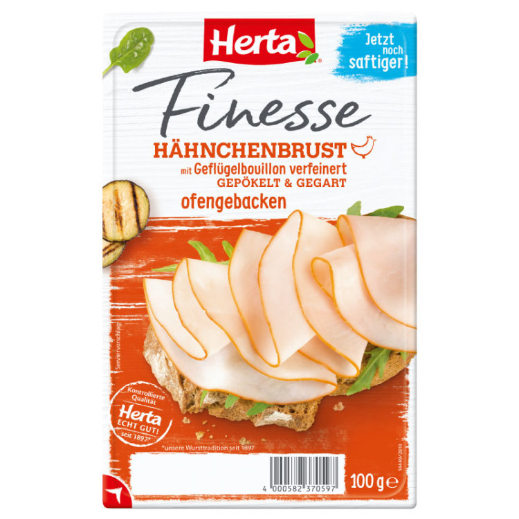 Herta Finesse H&auml;hnchenbrust ofengebacken (100g)