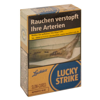 Lucky Strike Authentic Blue ohne Zusätze (24Stk)