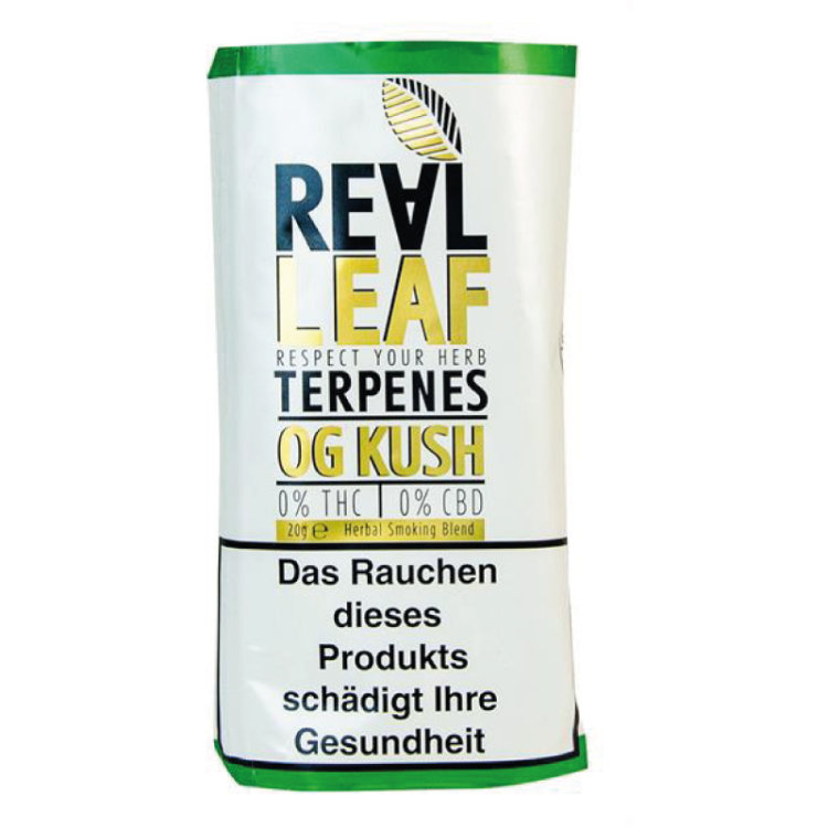 REAL LEAF mit OG KUSH Terpenen Kr&auml;utermischung (20g)