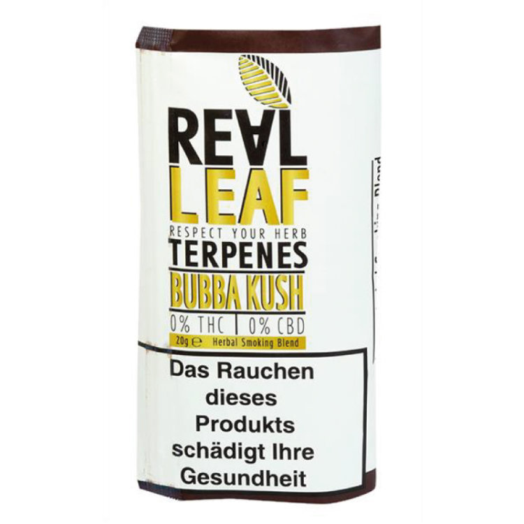 REAL LEAF mit BUBBA KUSH Terpenen Kr&auml;utermischung (20g)