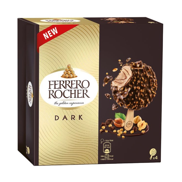 Ferrero Rocher Ice Cream Dark (4x50g)