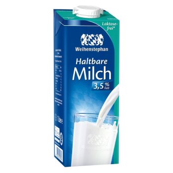 Weihenstephan Haltbare Milch Laktosefrei 3,5% (1l)