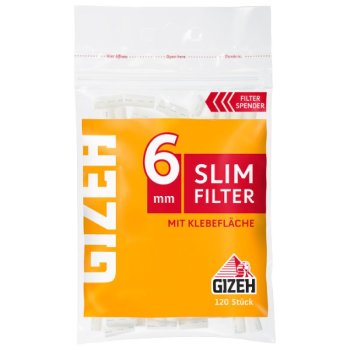 Gizeh Slim Filter 6mm (120Stk)