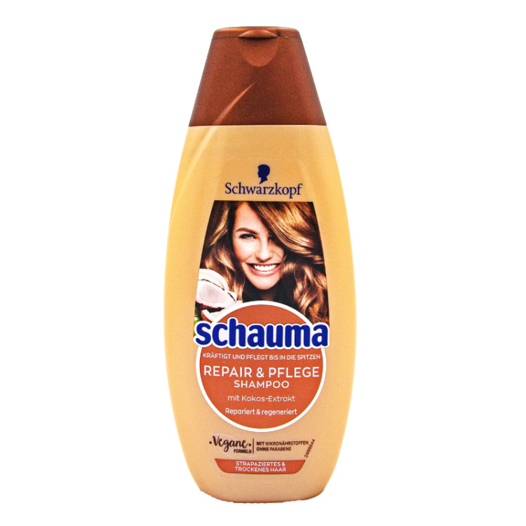 Schauma Repair &amp; Pflege Shampoo mit Kokos-Extrakt (400ml)