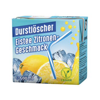 Durstlöscher Eistee Zitrone (0,5l)