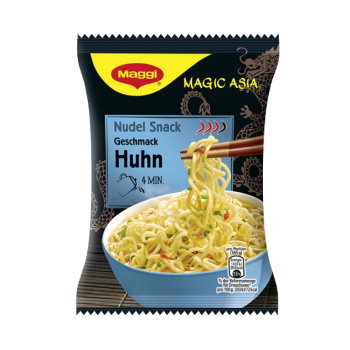 Maggi Magic Asia Nudel Snack Huhn Geschmack (62g)