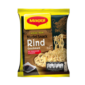 Maggi Magic Asia Nudel Snack Rind Geschmack (62g)