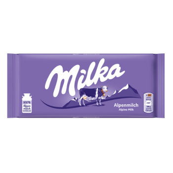 Milka Tafelschokolade Alpenmilch (100g)