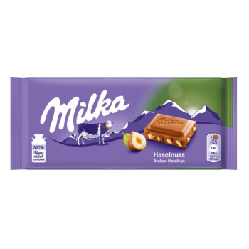 Milka Tafelschokolade Haselnuss (100g)