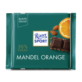 Ritter Sport Mandel Orange (100g)