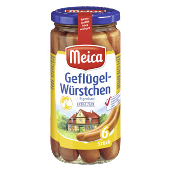 Meica Geflügel Würstchen Extra Zart (380g)