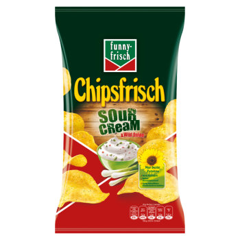 Funny-Frisch Chipsfrisch Sour Cream (175g)