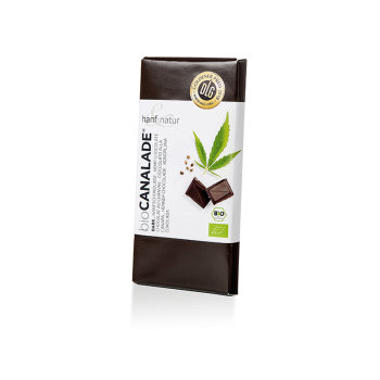 bioCANALADE Dark Hanfschokolade (100g)