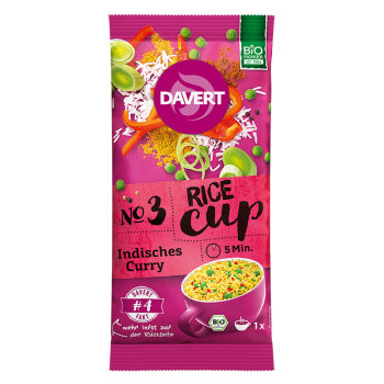 Davert Rice Cup Indisches Curry (67g)