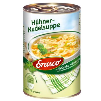Erasco Hühner-Nudelsuppe (390ml)