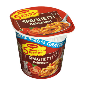 Maggi 5 Minuten Terrine Spaghetti Bolognese (60g)