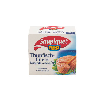 Saupiquet Thunfischfilets Naturale - ohne Öl (185g)