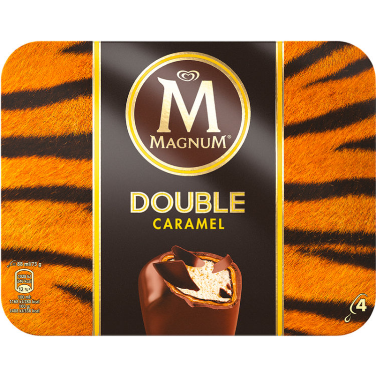 Magnum Double Caramel 4er (352ml)