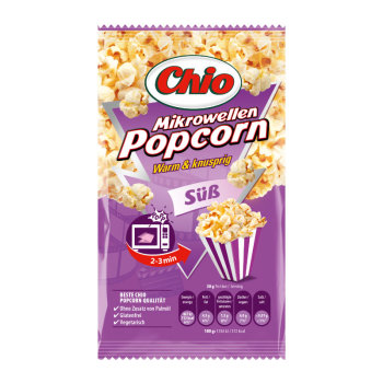 Chio Mikrowellen Popcorn süß (100g)
