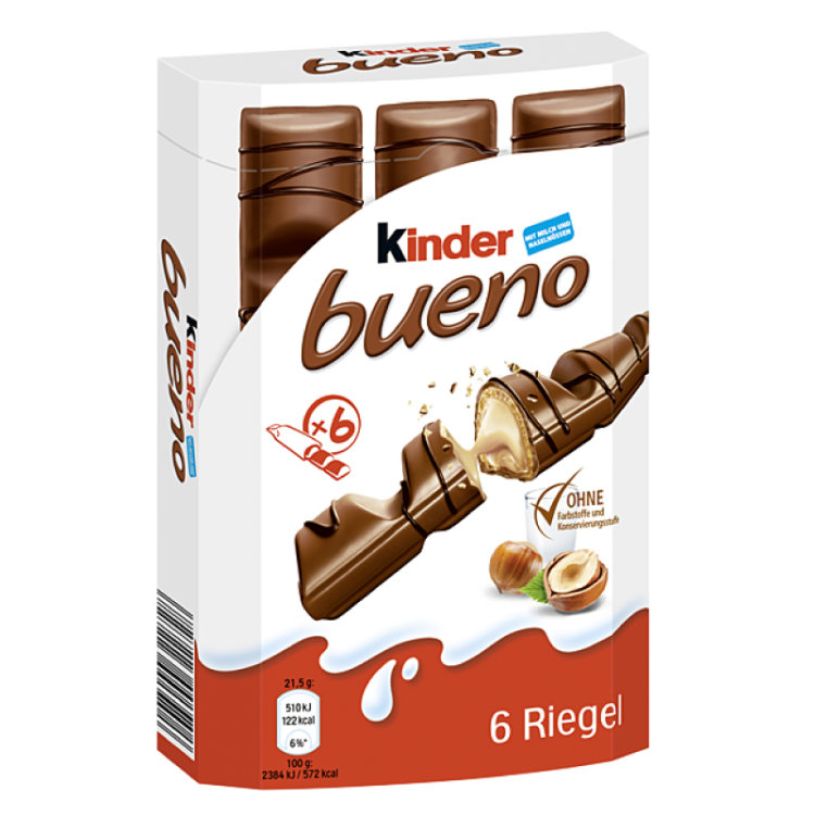 Kinder Bueno 6er Pack (129g)