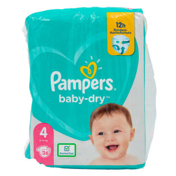 Pampers baby-dry 4 (36Stk)