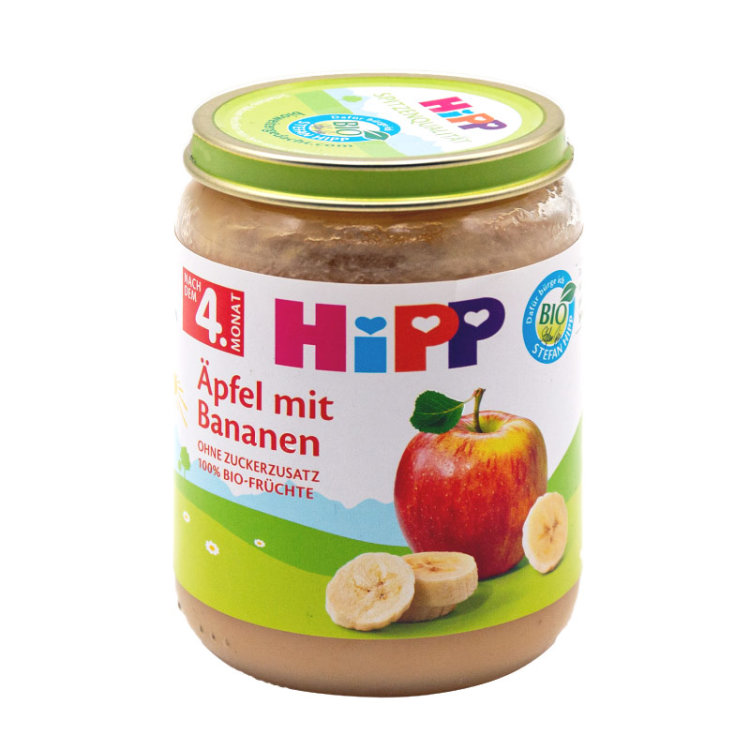 HiPP &Auml;pfel mit Bananen (190g)