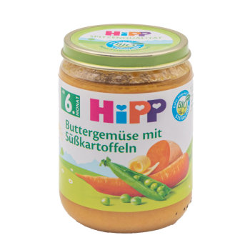 HiPP Buttergemüse mit Süßkartoffeln (190g)