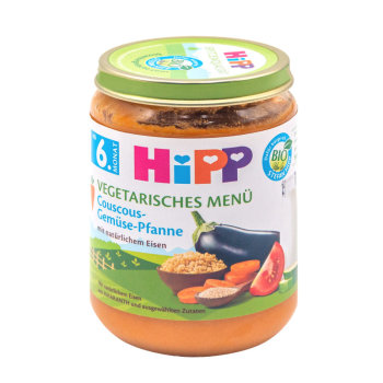 HiPP Vegetarisches Menü Couscous-Gemüse-Pfanne...