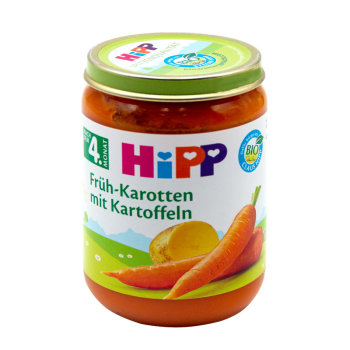 HiPP Früh-Karotten mit Kartoffeln (190g)