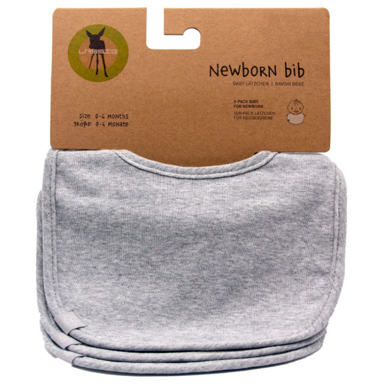 L&auml;ssig Newborn bib L&auml;tzchen (3Stk)