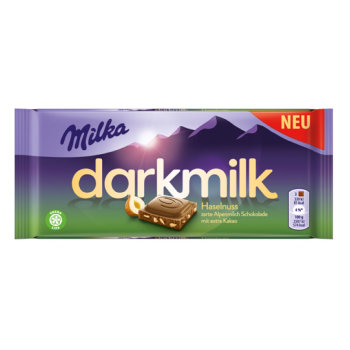 Milka Dark Milk Haselnuss (85g)