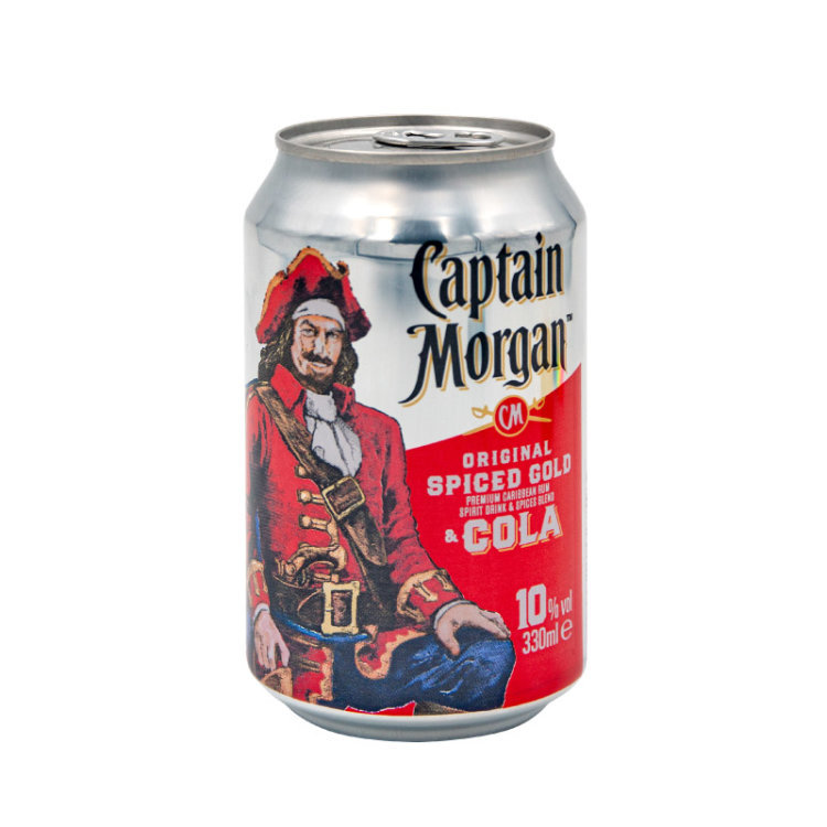 Captain Morgan Original Spiced Gold &amp; Cola (0,33l)