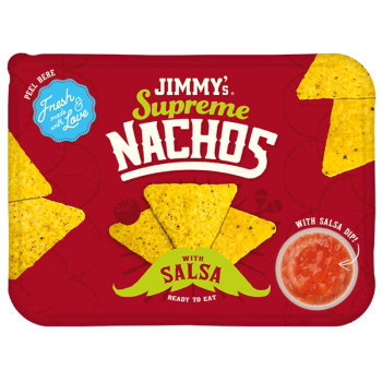Jimmys Supreme Nachos with Salsa Sauce (200g)